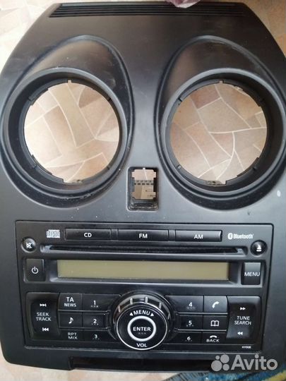 Штатная магнитола nissan qashqai j10