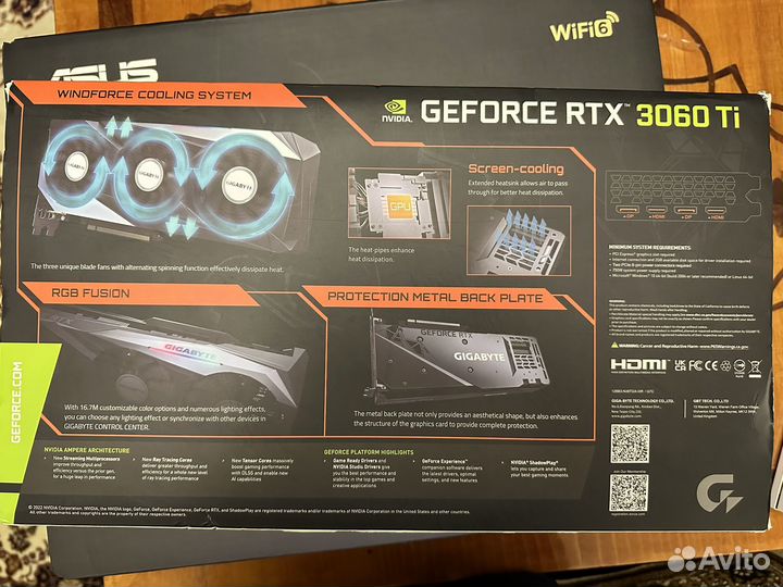 Новая видеокарта rtx 3060ti