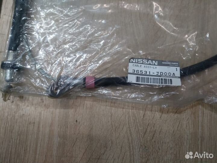 Трос ручного тормоза левый Кашкай J10 36531JD00A