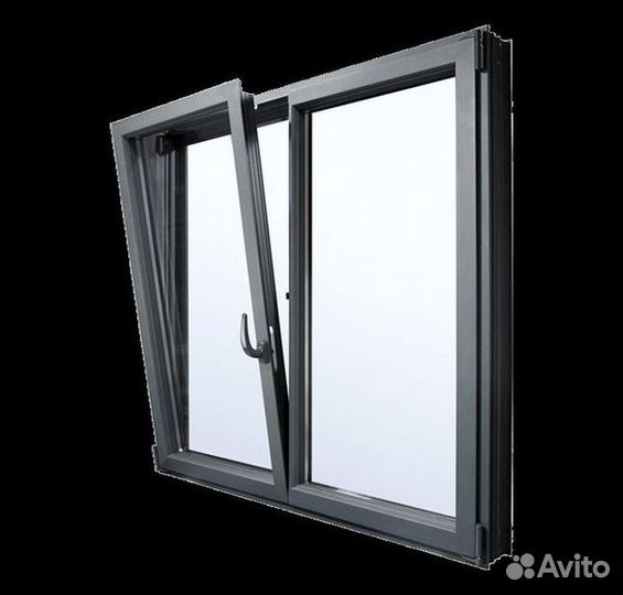 Алюминиевые балконные рамы-купе