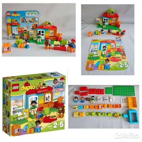 Lego duplo 10573,10616, 10831, 10833, 10845, 10860