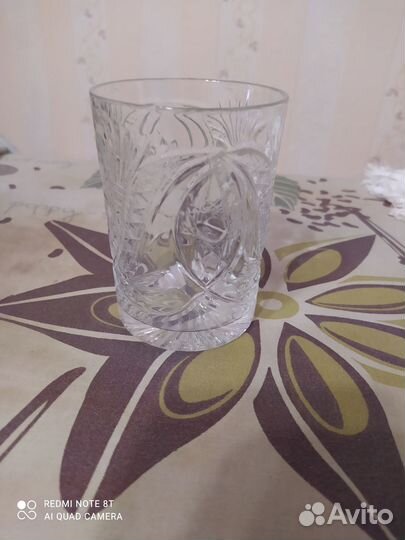 Хрустальные бокалы СССР