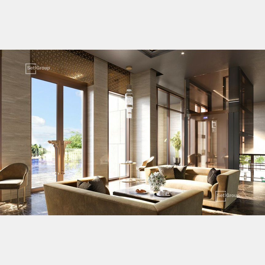 2-к. апартаменты, 122,5 м², 1/7 эт.
