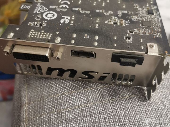 Видеокарта MSI radeon rx 560 aero ITX 4G OC