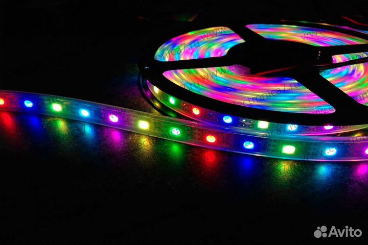 Светодиодная лента rgb 5 метров