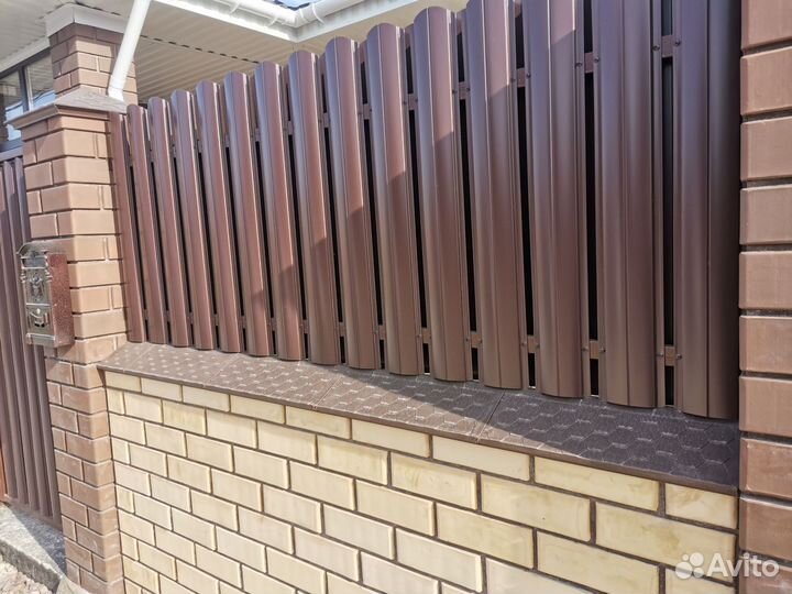 Парапет для забора