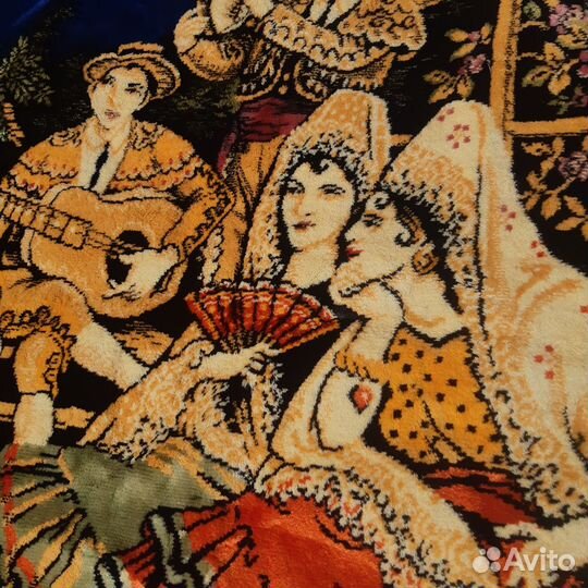 Ковер ГДР Испанский танец