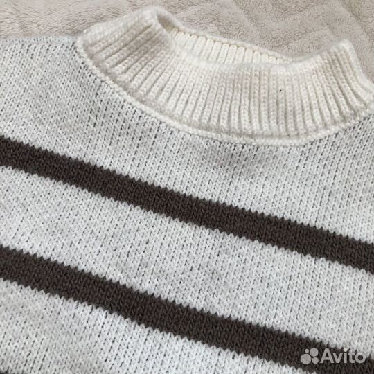 Вязанный костюм для девочки 92