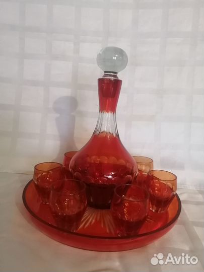 Цветной набор для напитков СССР