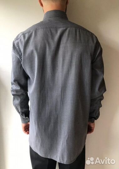Рубашка серая