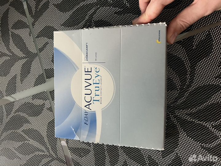 Контактные линзы acuvue 1-Day TruEye, D -0,75