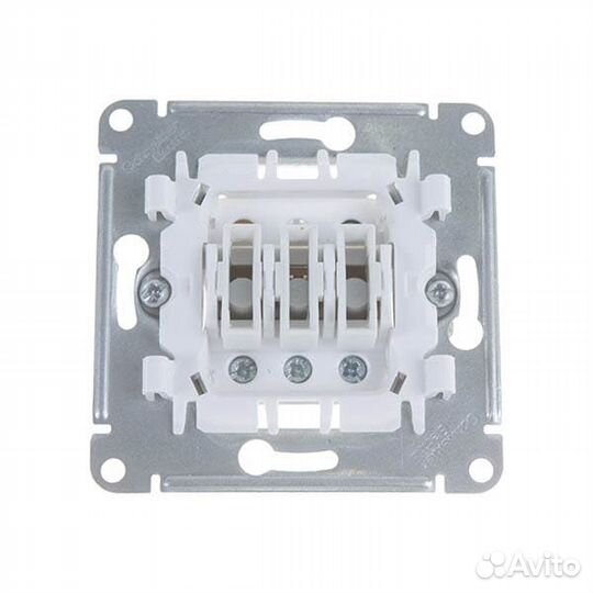 Выключатель Schneider Electric Glossa 3-клавишный, 10А, белый