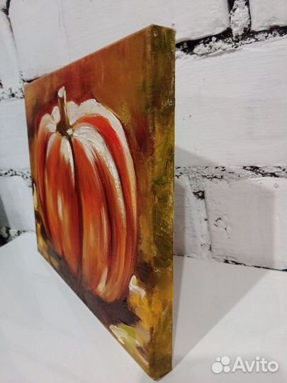 Картина маслом Тыква