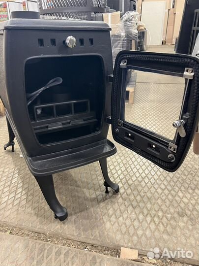 Чугунная печь камин bari