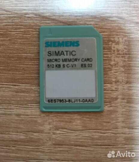 Siemens Simatic micro memory card 512 KB S C -VN