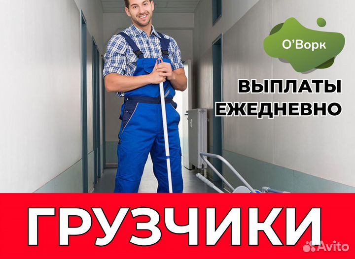 Грузчик с ежедневной выплатой. Код:gg594