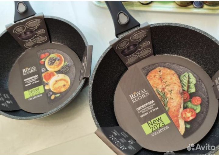 Сковорода 28 см.,сотейник 26 смRoyal kuchen