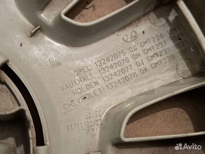 Колпаки на колеса r 16 opel
