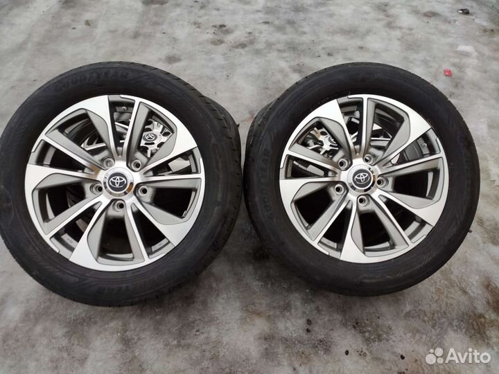 Летние шины диски колёса на toyota lc 200 r20