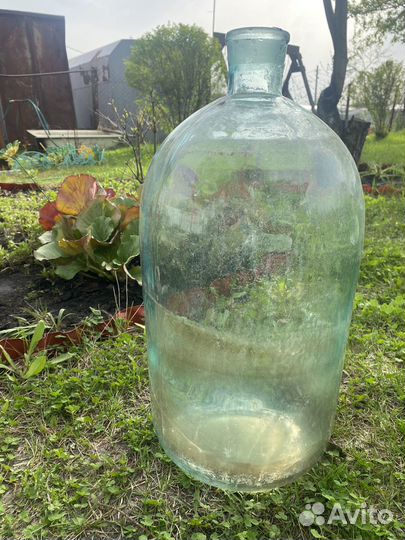 Бутыль стеклянная