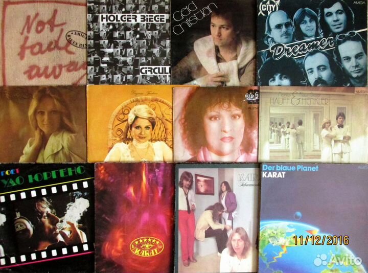 Виниловые пластинки демократов -Германия