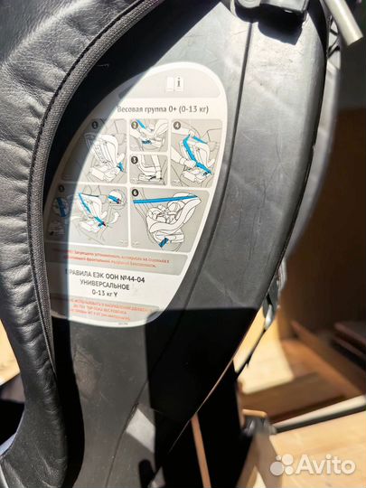 Детское автокресло 0 до 18 кг