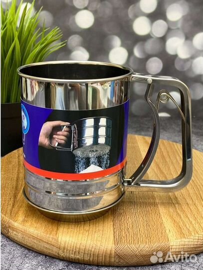Кружка сито для муки новая