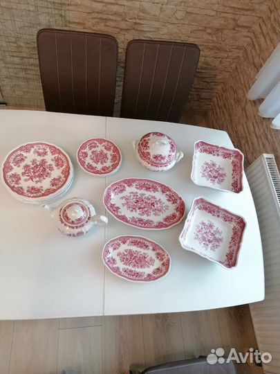 Посуда Fasan красный. Villeroy&Boch. германия