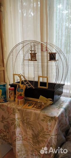 Клетка для птиц большая 65*65 см