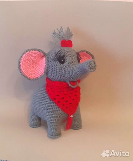Игрушка ручной работы Слонёнок