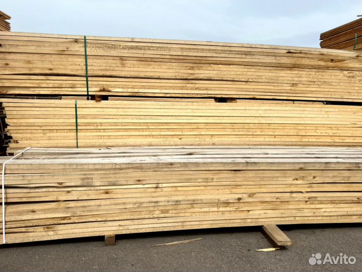 Доска обрезная 50х150х6000мм