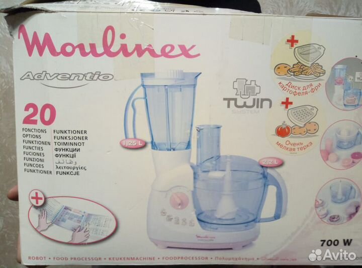 Комбайн Moulinex Adventio FP6021