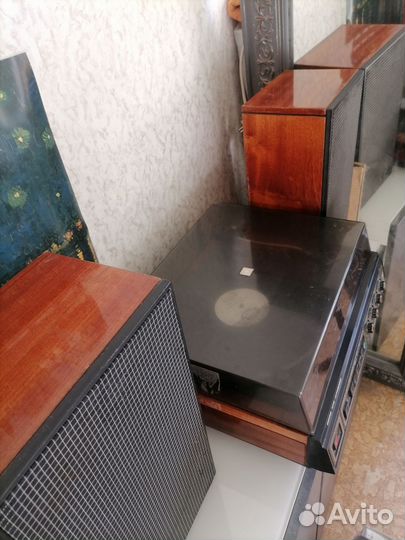 Проигрыватель винила СССР вега 108 стерео