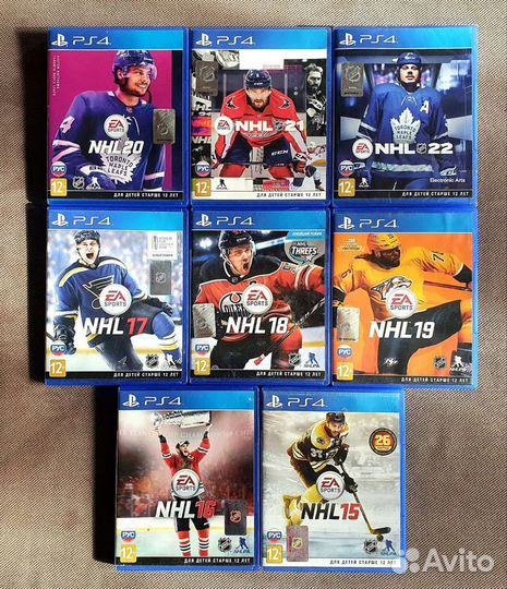 NHL hockey на PS4