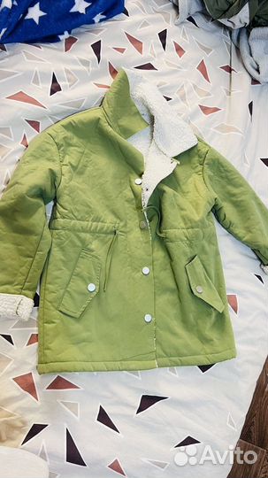 Пальто для девочки 134