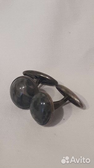 Запонки серебро СССР