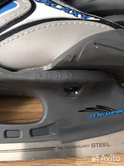 Коньки детские раздвижные galaxy