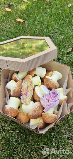 Букет из зефирных цветов