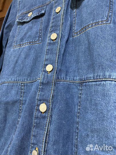 Джинсовое платье