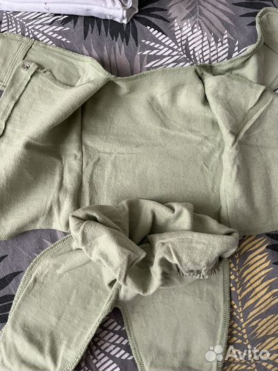 4 комплекта распашонка и ползунки теплые 50