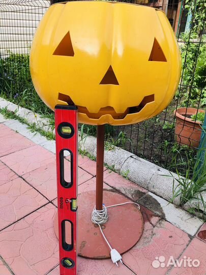 Садовая фигура Тыква Halloween Хеллоуин