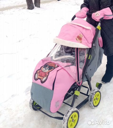 Санки коляска galaxy