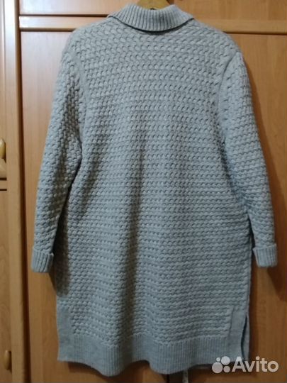 Кардиган женский длинный. Размер 58