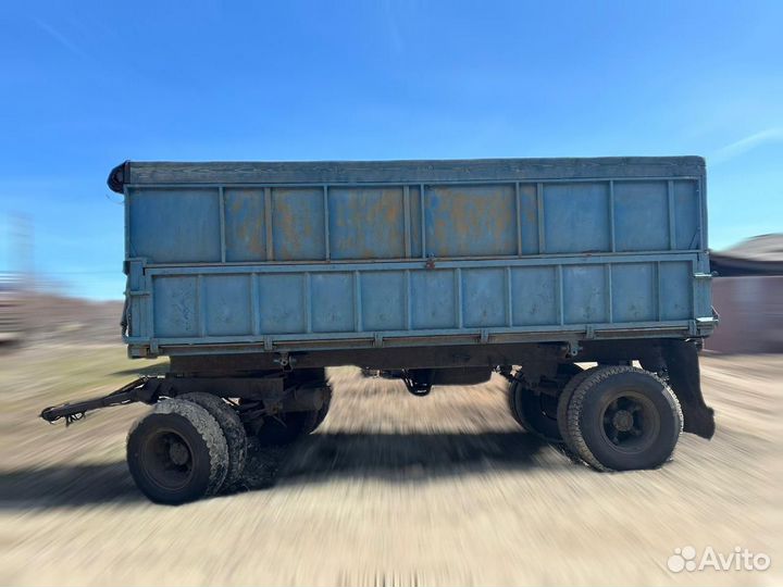 Прицеп самосвальный СЗАП 8527, 1977