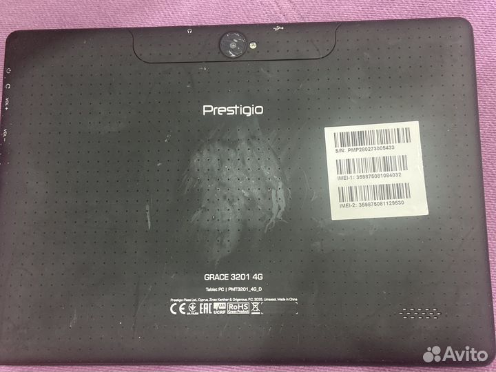 Планшет prestigio grace 3201 4g