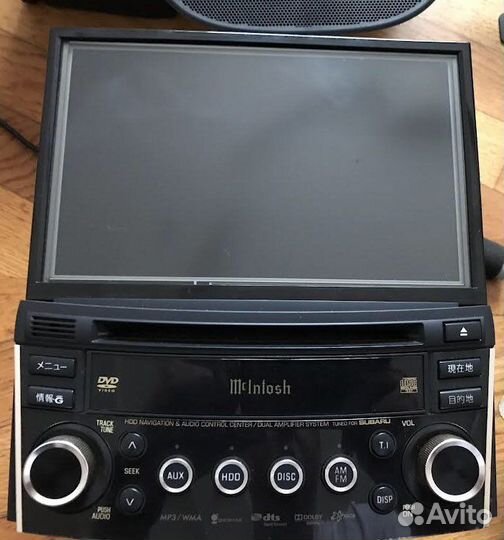 Аудиосистема McIntosh Subaru Legacy 09-14