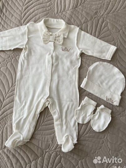 Комплект на выписку для мальчика