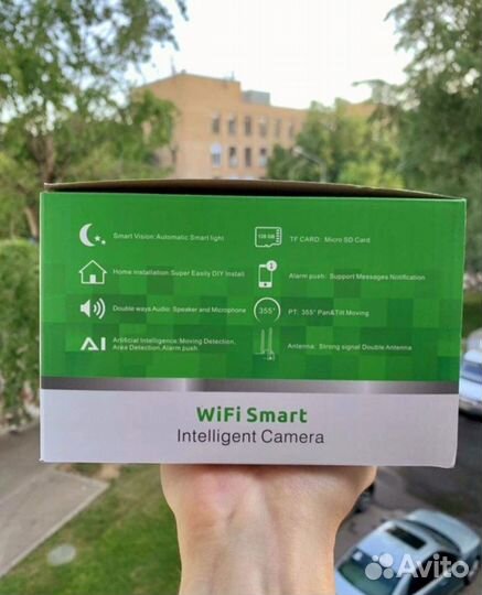 Поворотная 4G камера видеонаблюдения с сим картой