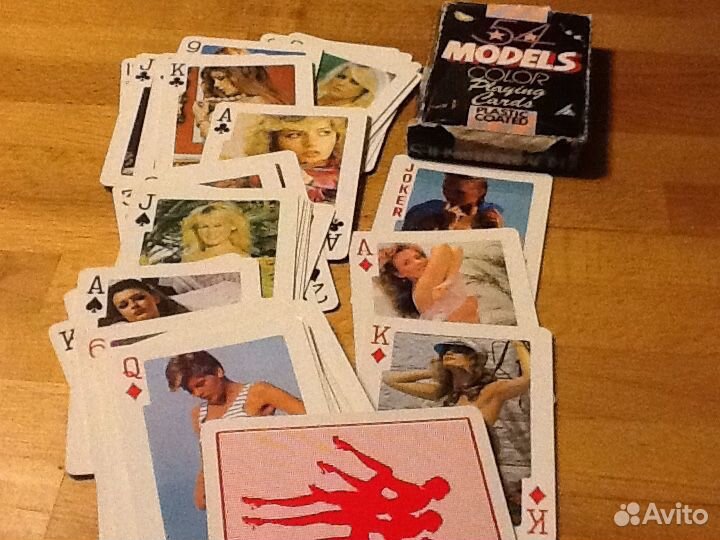 Карты 54 шт игральные 90-Х годов