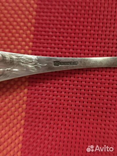 Набор мельхиоровой посуды ложки вилки ножи